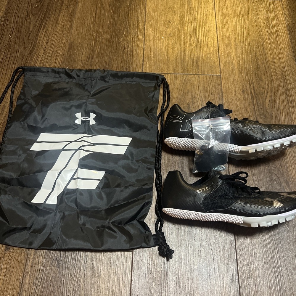 Under Armour U Kick Sprint 4 Track Spikes Men's 9.5 And Women's 11